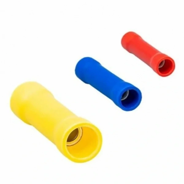 TBY-252 1.5-2.5mm2 İzoleli Kablo Ucu Birleştirici Ek Mufları Mavi 100 Adet