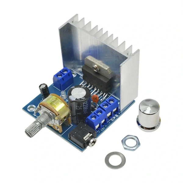 TDA7297 Amfi Devresi Amplifikatör Çift Kanal 2x15W