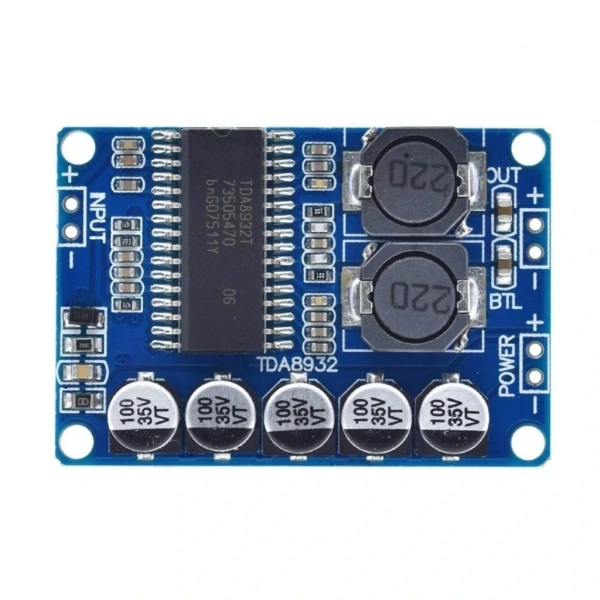 TDA8932 35W Dijital Amplifikatör Kartı
