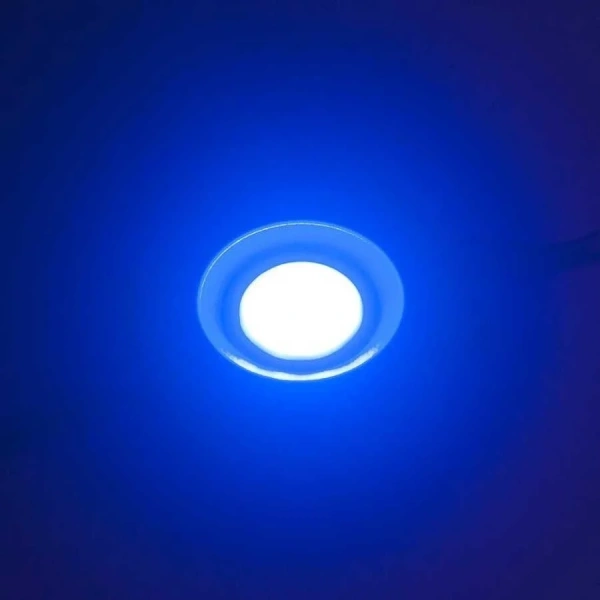 Tekli Su Gerçimez Cob Led Modülü - Mavi 12V 2.4W