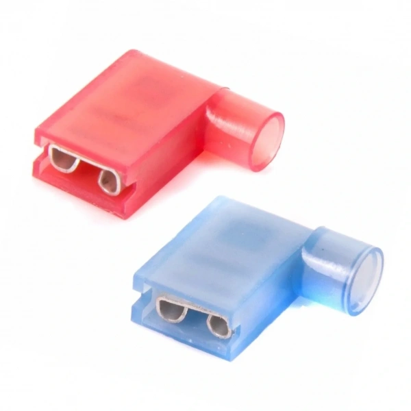 TFDEB - 1861 0.5-1.5mm2 Tam İzoleli Polyamid Bayrak Tip Terminal Kablo Ucu Kırmızı 100 Adet