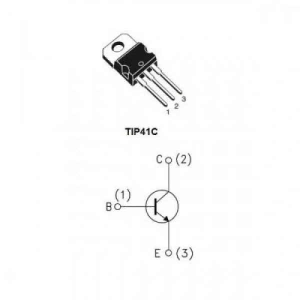 TIP41C - TO220 NPN Transistor