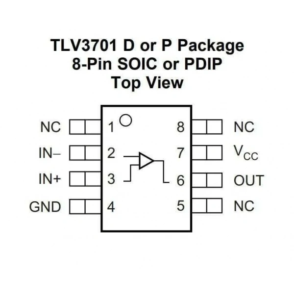 TLV3702 DIP-8 Entegre