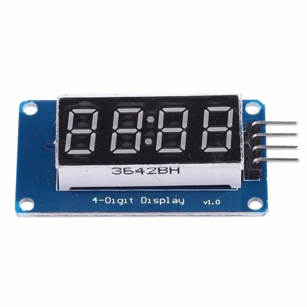 TM1637 Lcd Ekran Modülü 4 Dijit 7 Segment