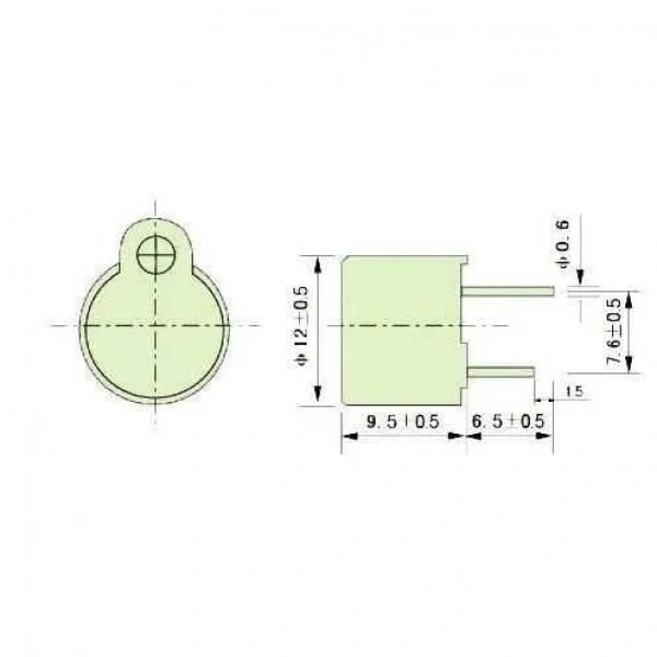 TMB12A03 3V Aktif Buzer