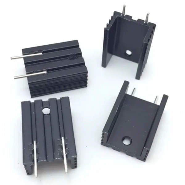 To-220 Metal Soğutucu Heatsink 15x10x20mm 2 Pin 1 Adet