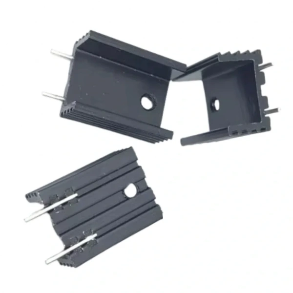 To-220 Metal Soğutucu Heatsink 15x10x20mm 2 Pin 1 Adet