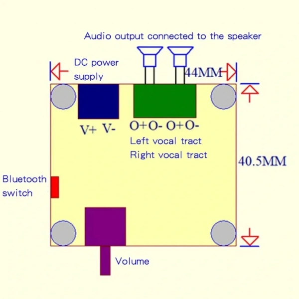 TPA3110 2x15W Dijital Stereo Audio Amfi Modülü