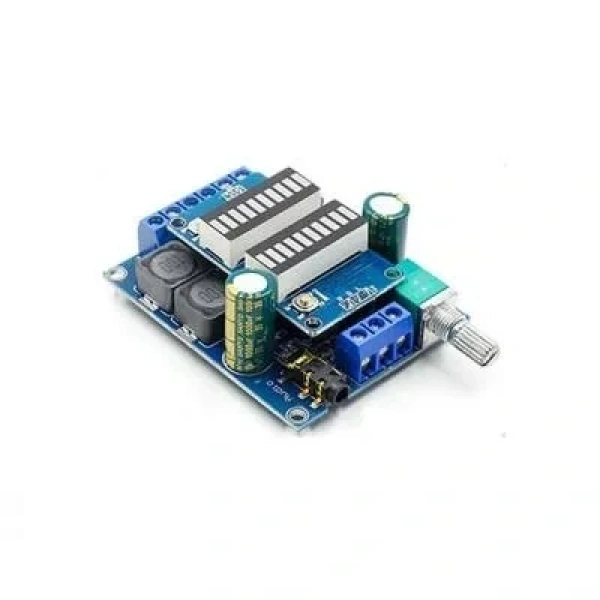 TPA3116 2x50W Vu Metreli Stereo Amfi Devresi