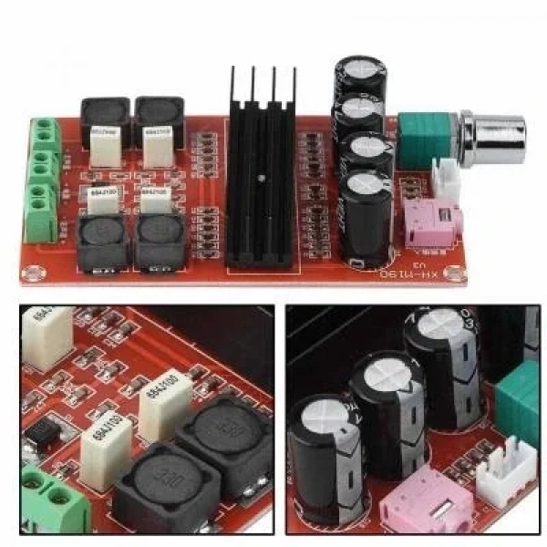 TPA3116D2 2*100 W Çift Kanal Stereo Dijital Amplifikatör