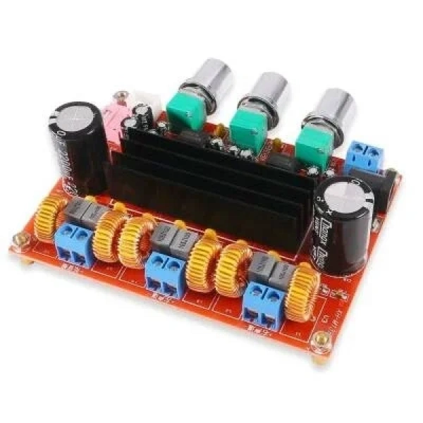 TPA3116D2 2*50W + Subwoofer Çift Kanal Dijital Amplifikatör 12-24V DC