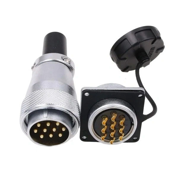 TPWS16 10 Pin 16mm Su Geçirmez Konnektör Takımı