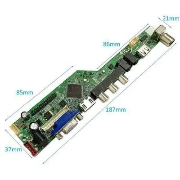 T.SK105A.03 Universal LCT TV Sürücü Kartı