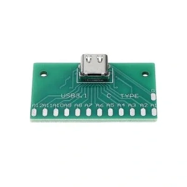 Type-C Usb 3.1 Dişi Adaptör Konnektör 24 Pin