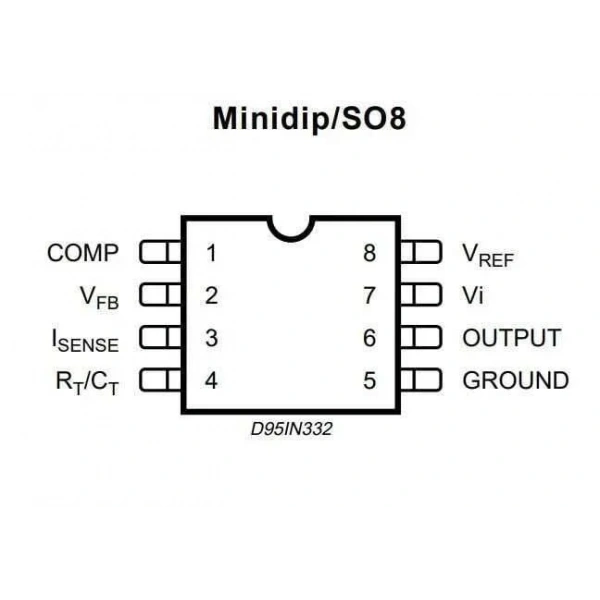 UC2845 SMD SOIC-8 Entegre