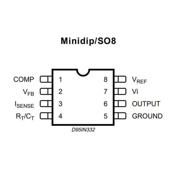 UC3845BD1013TR SMD SOIC-8 Entegre