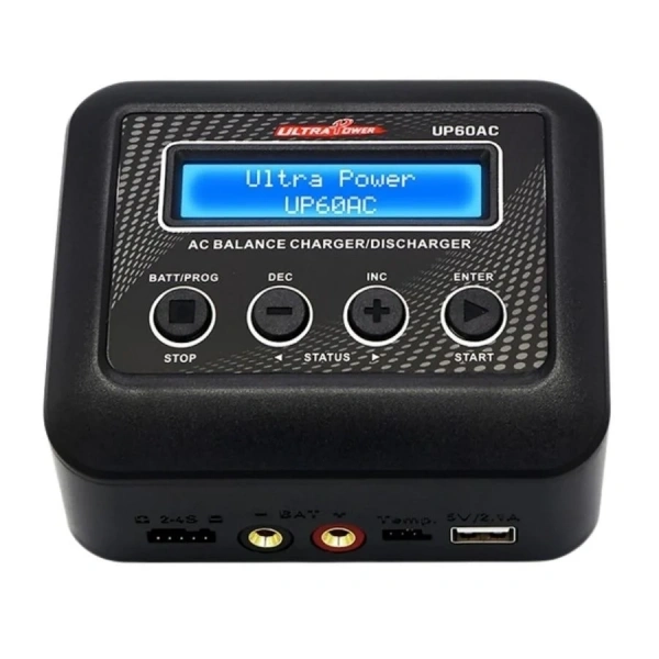 UP60AC 60W 6A 2-4S LiPo LiHv Pil Şarj Cihazı