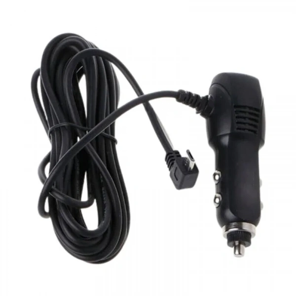 USB 5V 2A Araç Çakmak Soketi 90C Micro USB Çıkışlı - 3.5m Kablolu