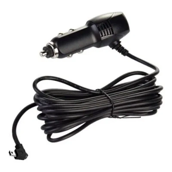 USB 5V 2A Araç Çakmak Soketi 90C Mini USB Çıkışlı - 3.5m Kablolu