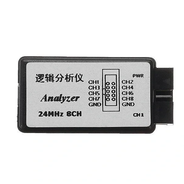 USB Lojik Analizör 24MHz 8 Kanal Logic Analyzer