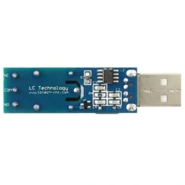 USB Röle Modülü 5V Tek Kanal LCUS-1