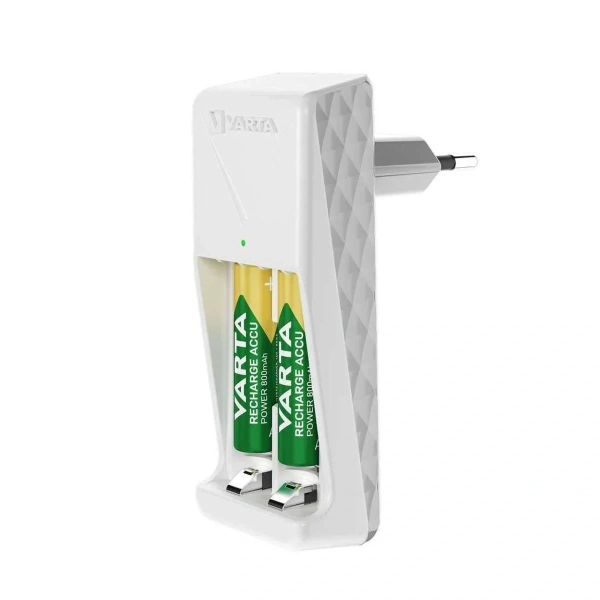 Varta 57656 Mini Pil Şarj Cihazı 2x800mAh (Pilli)