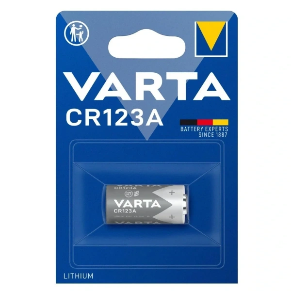 Varta CR123A 3V Lityum Pil Tekli 