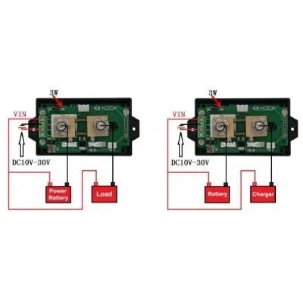 VAT1300 100V 300A Kablosuz Voltmetre Ampermetre - Kapasite Ölçer
