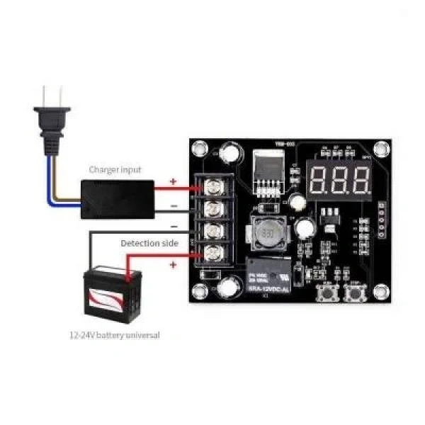 VHM-003 12-24V Lityum Pil - Akü Şarj Kontrol Devresi