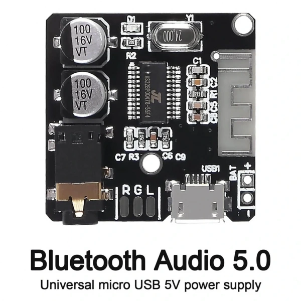 VHM-314 Bluetooth 5.0 Ses Müzik Mp3 Modülü Devre Kartı