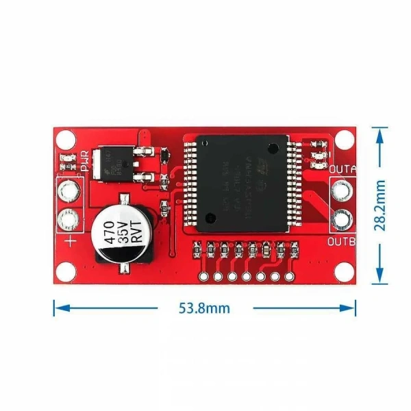 VNH2SP30 - 30A Mini Arduino Motor Sürücü