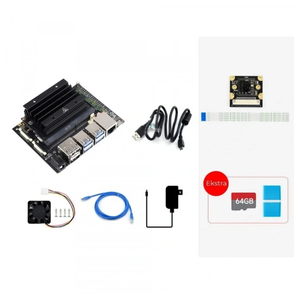 Waveshare Jetson Nano Geliştirme Kiti - KİT B