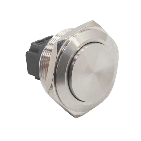 WD28B-G1Z 28mm Çıkık Anahtarlı Metal Buton