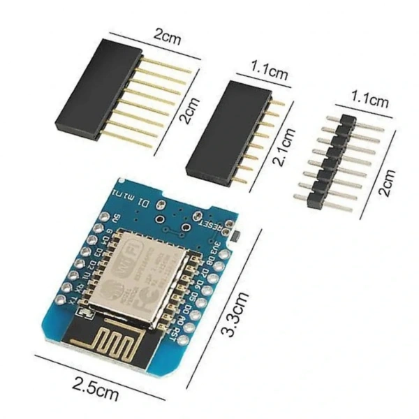 WeMos D1 Mini - ESP8266 Tabanlı Arduino Kartı ESP-12F