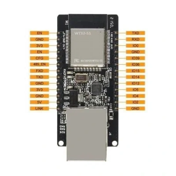 WT32-ETH01 ESP32 Tabanlı Serial to Ethernet Modül