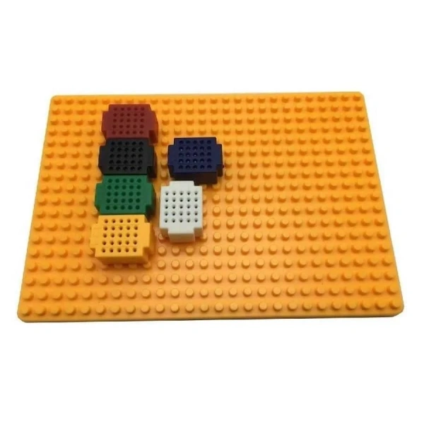 XF-25 Ultra Mini Renkli Blok Yapı Breadboard