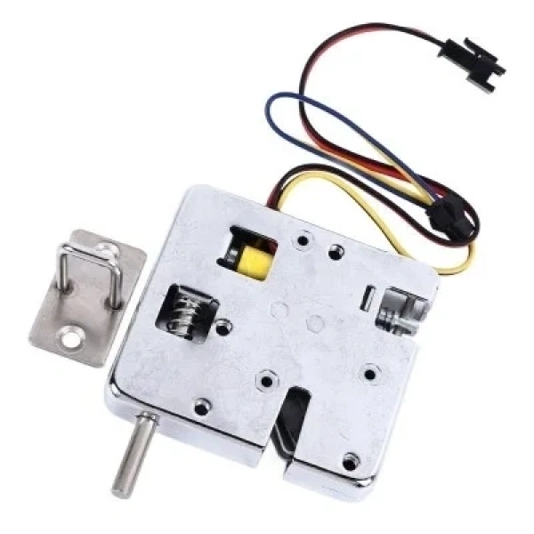 XGS-G60 12V 1A Manyetik Selenoid Kilit - İtme Yaylı