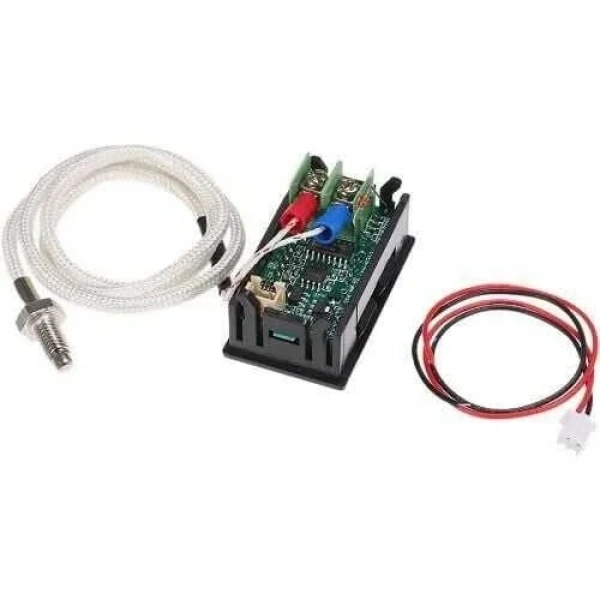 XH-B310 12V K tipi M6 Termokupl Dijital Termometre - Kırmızı