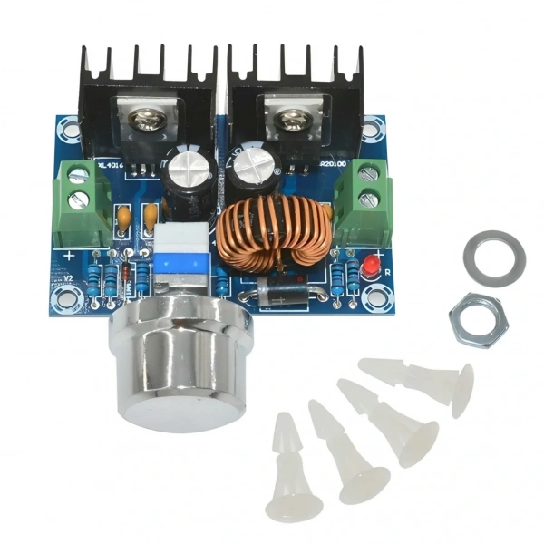 XH-M401 8A 200W Voltaj Düşürücü Regülatör Kartı XL4016 Pot Ayarlı