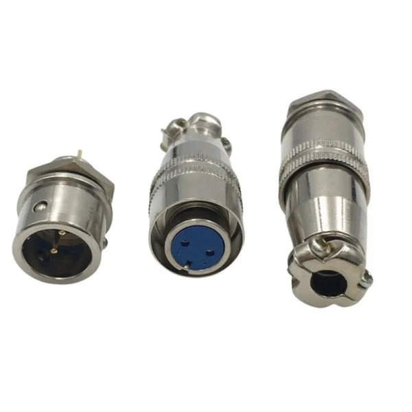 XS8 2 Pin 8mm Su Geçirmez Konnektör Takımı