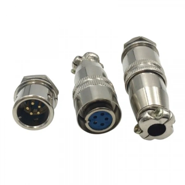 XS9 5 Pin 9mm Su Geçirmez Konnektör Takımı
