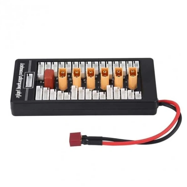 XT60 LiPo Paralel Şarj Kartı (T-Plug Beslemeli)
