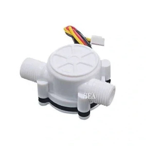 YF-S302 3.5-24V Su Akış Sensörü (Deniz) Debimetre G1/4 0.3-6L/Dk