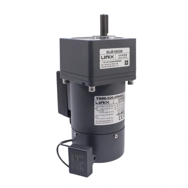YN80-220-25 220V 26RPM Frenli AC Motor - 80JB50GN