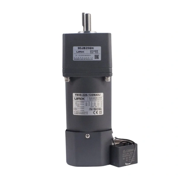 YN90-220-120 220V 52RPM Frenli AC Motor - 90JB25GN
