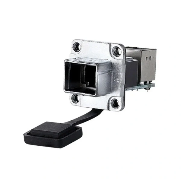 YT-RJ45-JSX-10-001 Su Geçirmez Ethernet Konnektörü - Dişi