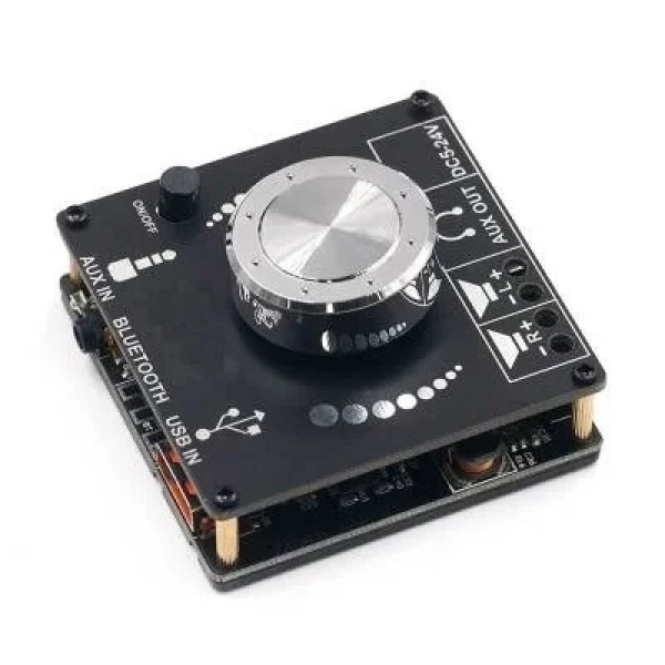 ZK-1002M 2x100W AUX - USB - Bluetooth 5.0 Stereo Amfi Modülü