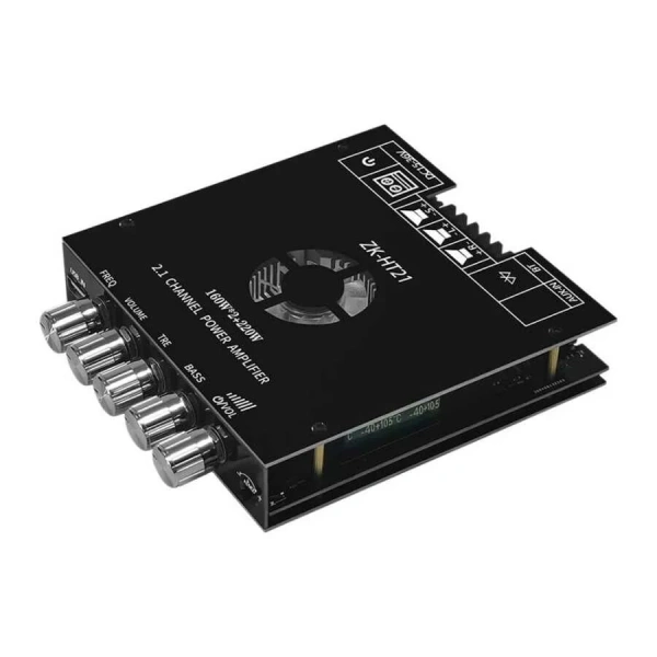 ZK-HT21 2x160W + 220W Bluetooth 5.0 2.1 Kanal Amfi Modülü TDA7498E