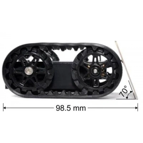 Zumo Blade - Mini Sumo Robot Kızağı