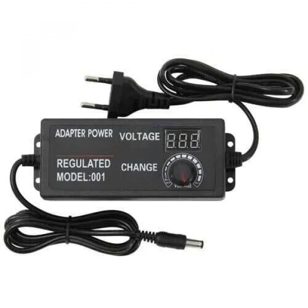 ZY-009 3-24V 5A Ayarlı Adaptör - 5.5x2.5mm Çıkışlı